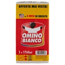 Omino Bianco Detersivo Lavatrice Liquido Muschio Bianco 3 x 44 Lavaggi 3 x 1760 ml